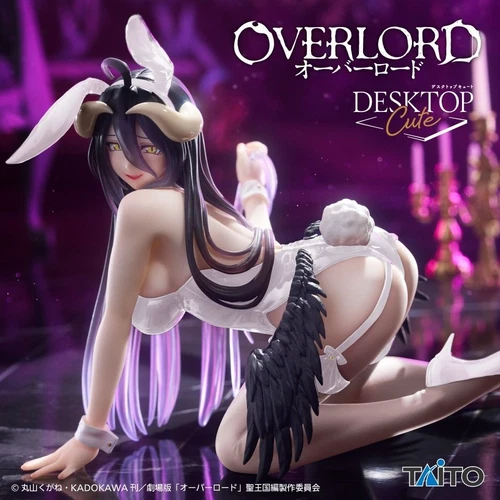 Overlord Albedo Bunny Ver. Desktop Cute Renewal Edition Figure TAITO pre-order