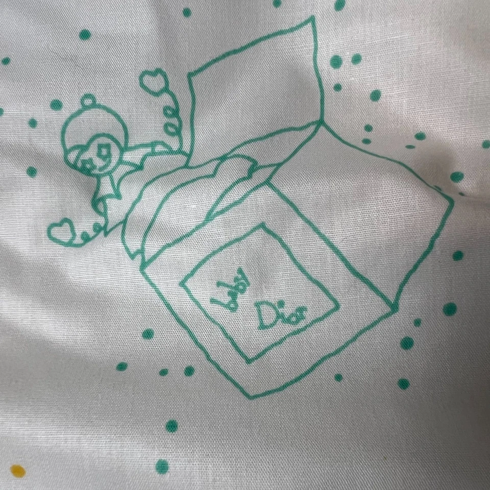 Juego de cojines para silla Baby Dior 15661 vintage decoración de guardería de lujo para bebé Foto 4 de 4