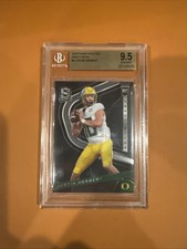 2020 Panini Draft Picks Spectra Justin Herbert #4 RC BGS 9.5