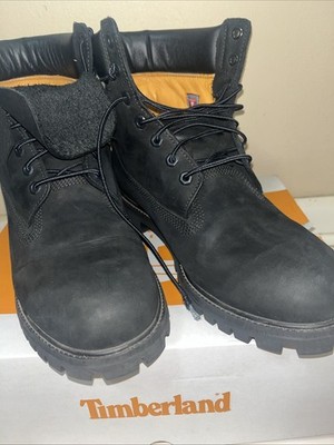 Black Timberland Premium 6 Ince Lace Waterproof
