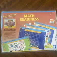 GeoSafari Math Readiness Cards Complete Pack Excellent Condition Plastic Case