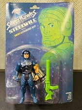 1987 Kenner SilverHawks STEELWILL Ultrasonic Suit Action Figure FACTORY SEALED 