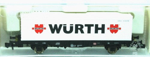 Fleischmann N 878240 Containertragwagen DB, Würth, NEU+OVP | Condition: Neu
