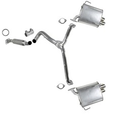 Exhaust Y Pipe W Dual Mufflers Fits Subaru Impreza 12-14 2.5l Turbo Wrx 4 Door Exhaust Y Pipe W Dual Mufflers Fits Subaru Impreza 12-14 2.5l Turbo Wrx 4 Door