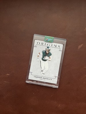 Saquon Barkley Panini Origins Blank Slate SSP Near Mint