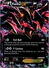 Yveltal EX 79/146 Holo Rare EX XY Pokemon HP on eBay