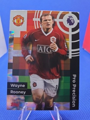 2025-26 Topps Premier League Pro Precision Wayne Rooney #413 Holofoil Man United