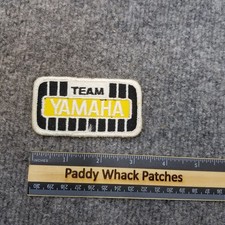 Vintage Team Yamaha Patch Motorcycle Racing ATV J1