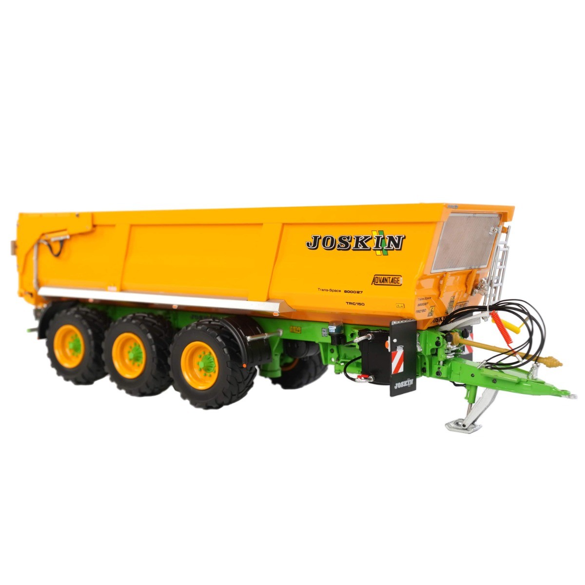 Remorque JOSKIN Trans-Space 8000/27 TRC150 Universal Hobbies benne 3 essieux