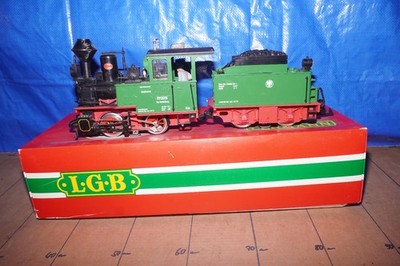 BOD] LGB Spur G Dampflok mit Tender und Rauch Nr. 2015 + OVP mit kl. defekt