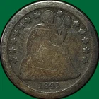 1841 Seated Liberty Dime Good G Coin #38855