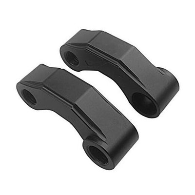  Motorcycle Rearview Mirrors Extension Riser Extend Adapter 10mm for R Black