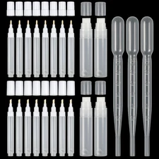 20 Pcs Refillable Paint Pen Acrylic Graffiti Markers Refillable Paint Marker