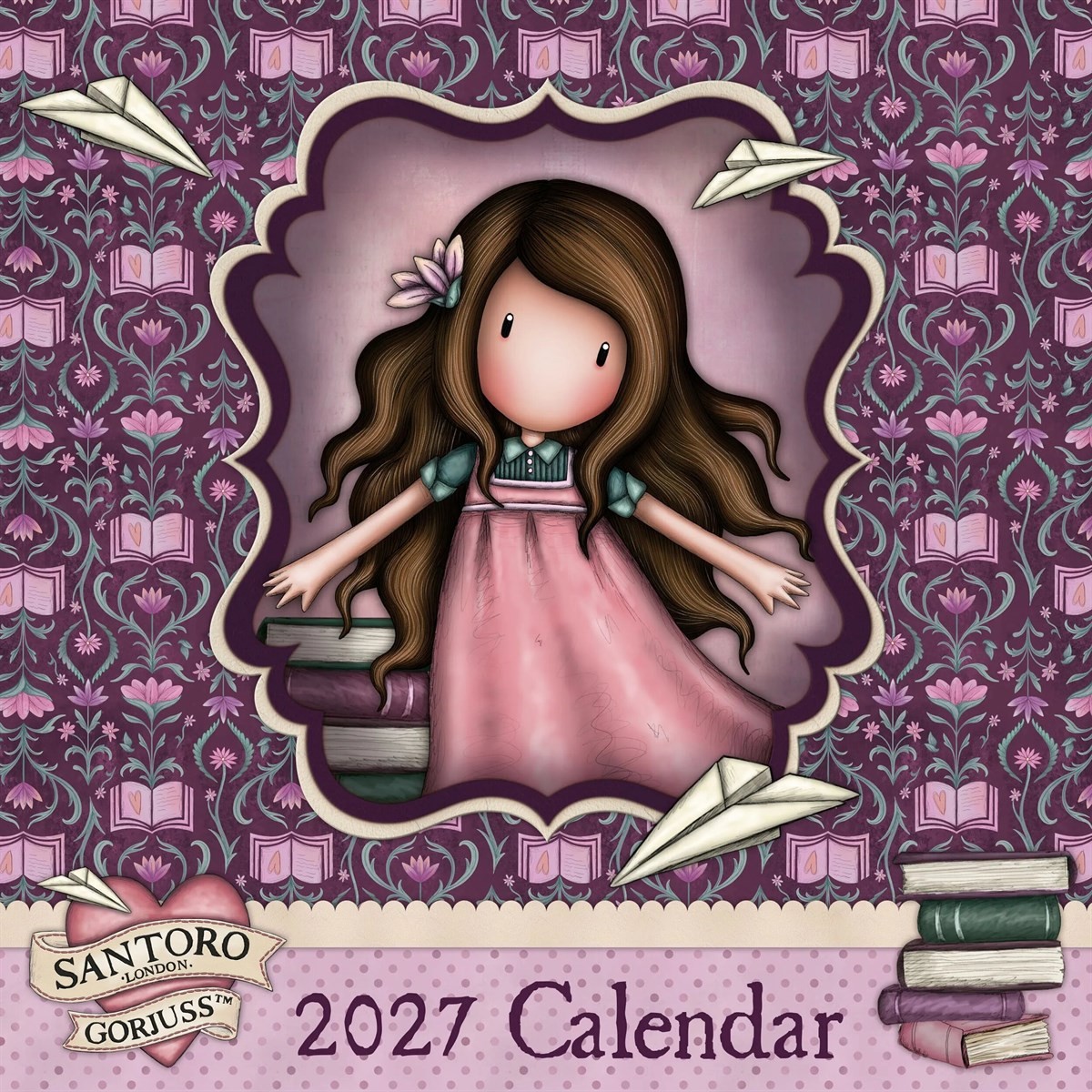 Gorjuss Calendar 2027, Wall Calendars, Month To View, Family, Gift