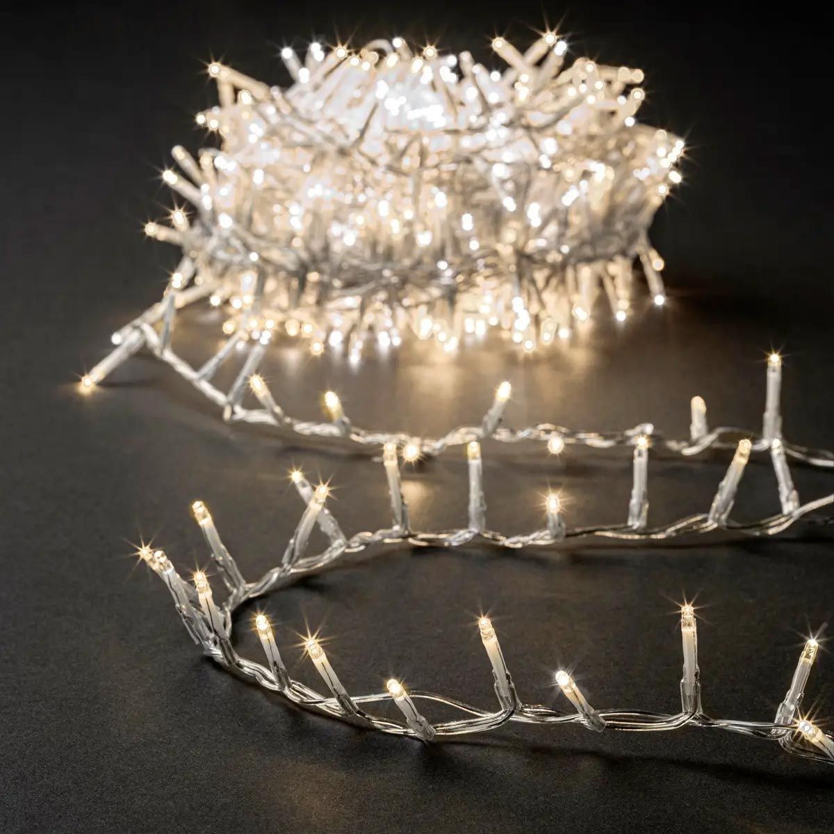Guirlande Lumineuse Extérieur Lisa 50m Blanc Chaud pour Jardin et Terrasse