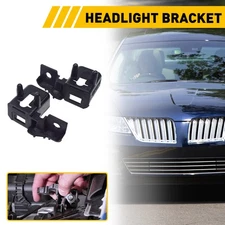 2Pc Headlight Lamp Mount Bracket For 2013 2014 2015 2016 FORD FUSION LINCOLN MKZ