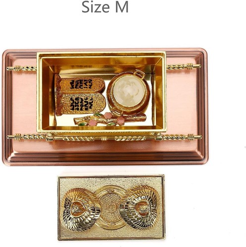Gold Plated Ark of the Covenant Replica with Sacred Accessories - Picture 5 of 11