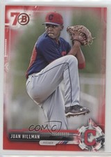 2017 Bowman Prospects Red 70th Anniversary Juan Hillman #BP145 0w8