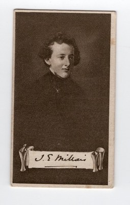Historical cigarette card. #91 Sir John Everett Millais Artist