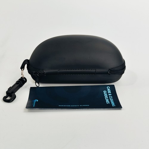Schott SF-6 HT Radiation Safety Glasses Large Black Fitovers with Side Shields - Picture 18 of 20