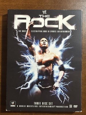 WWE: The Rock - The Most Electrifying Man In Sports Entertainment (3-DVD, 2008)
