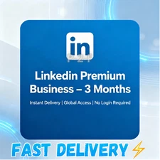 LinkedIn Premium Business 3-Months Plan | Global Activation⚡️FAST DELIVERY⚡️
