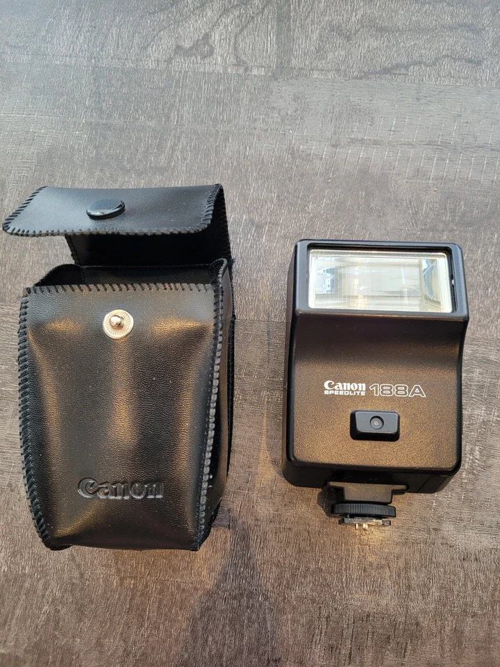 Flash Pour Appareil Photo Canon Speedlite 188A - Photo 1/4