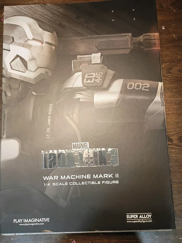 Play Imaginative 1/4 Iron Man 3 War Machine Mark II Super Alloy - Image 2 of 4