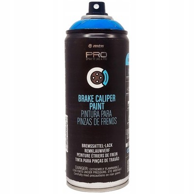 MTN Pro Bremssattellack Spray Blau 400ml   Hitzebeständig Bremszangen Lack