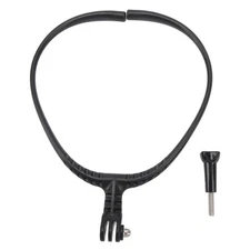 Hands Free Adjustable Neck Mount for GoPro Action Camera-Vlog Selfie Holder