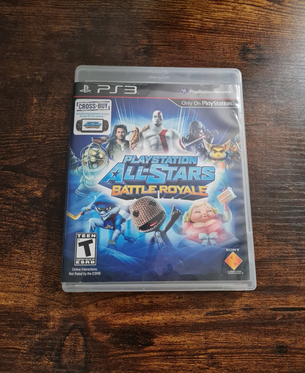 PlayStation All-Stars Battle Royale Sony PlayStation PS3 No Manual Tested