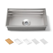 Kohler K-5540-NA Kitchen Sink 33 in Stainless Steel