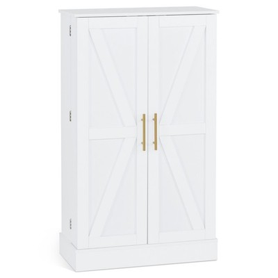 Modern Multi-Functional Storage Cabinet ,Beauty Salon Organizer Storage Station