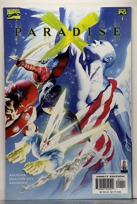 Paradise X #1 (2002) Alex Ross & Jim Krueger Marvel Comics NM