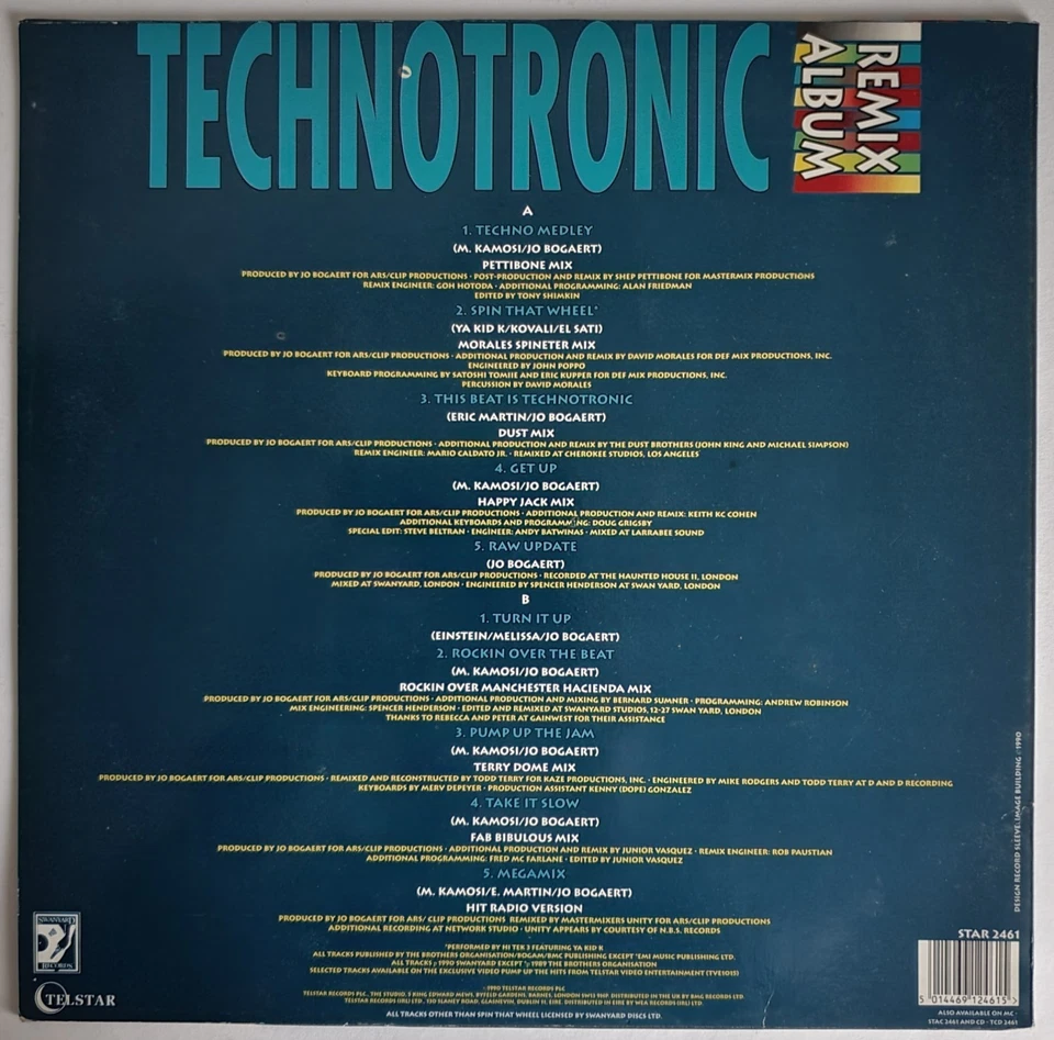 Technotronic – Trip On This (Vinyl, 1990), Original UK Pressung, excellent (EX) - Bild 2 von 4