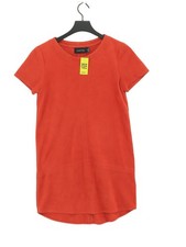MinkPink A-Line Midi Dress XS in Orange