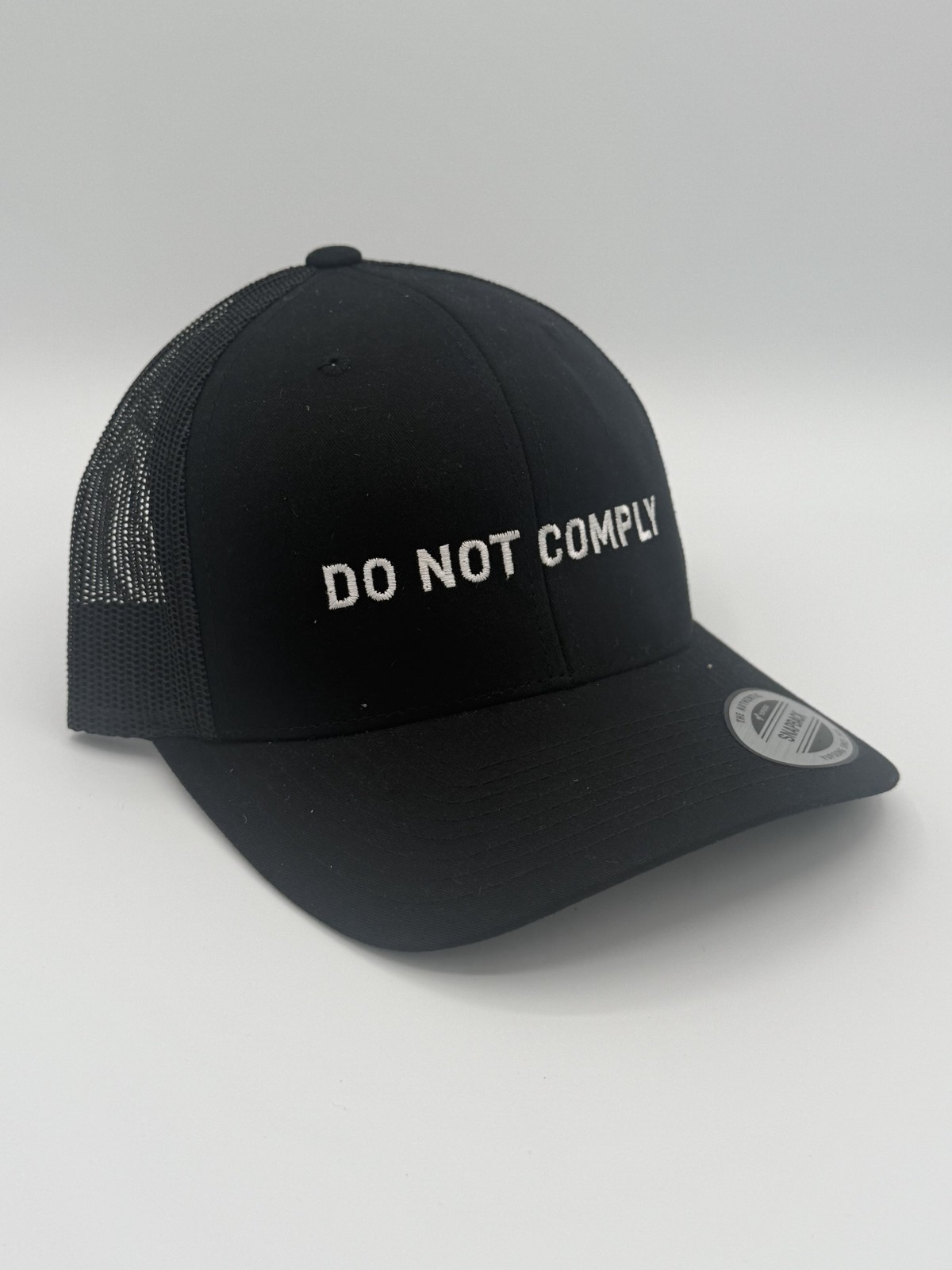 Stand Against Compliance Mid-Profile Political Snapback Hat