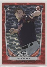 2014 Bowman Draft Red Ice 37/150 Nick Burdi #DP44 gh4