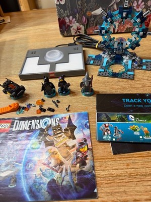 LEGO DIMENSIONS Starterpack 71171 WII U PS4 PS3 mit BATMAN / WYLDSTYLE & GANDALF