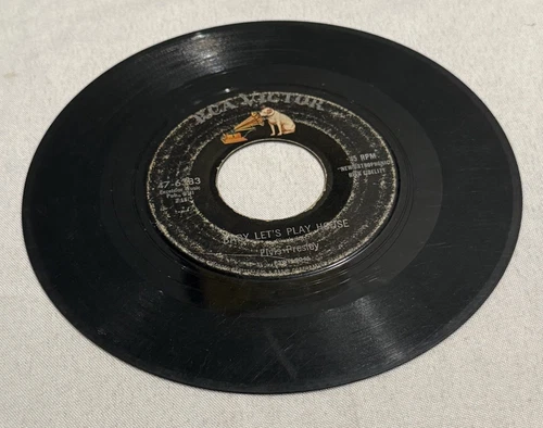 ELVIS PRESLEY- "BABY LET'S PLAY HOUSE"/"I'M LEFT, YOUR'E RIGHT, SHE'S GONE"