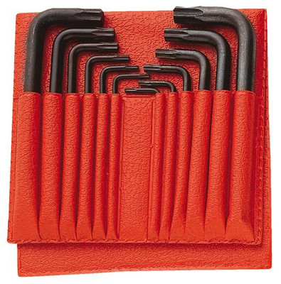 Facom 89.JL12 Stiftschluessel Torx, Tasche 12-tlg