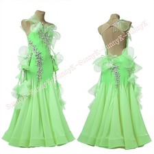 Handmade Dance Dress/Standard Ballroom Competition smooth Waltz Tango Costume