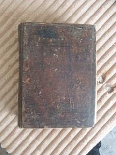 antique leather photo album people of Melbourne Australia