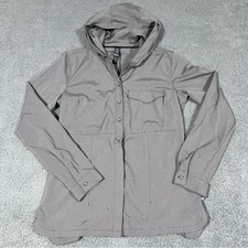Mountain Hardwear lightweight hooded button f...