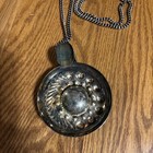 Vintage Silver Plated Tastevin Pendant Necklace ￼ — photo 2
