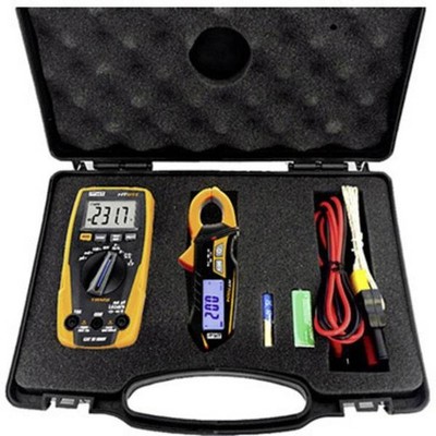 HT Instruments e-KIT Portable Multimeter, Digital Clamp Meter CAT II