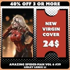 AMAZING SPIDER-MAN #39 (LEIRIX LI EXCLUSIVE BLACK CAT VIRGIN VARIANT) ~ NM
