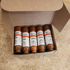 10 New In Box 50 Amp Mersen Tri-Onic Class RK5 Fuses TR50R 250V