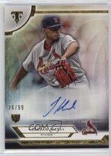 2018 Topps Triple Threads Rookie Auto 26/99 Jordan Hicks #RA-JH Auto k4s