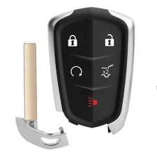 Key Fob, Keyless Entry Remote Fits for Cadillac XT5 2017 2018 2019, XT4 2019,...
